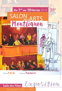 36e Salon des Arts de MontLignon - Invité d'Honneur avec l'artiste Peintre Adam