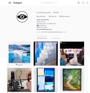 Artistsflowparis - Critique d'art Journaliste d'art - Instagram
