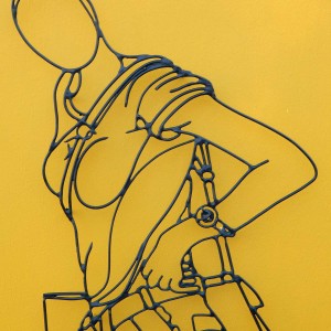 La marche d'une femme