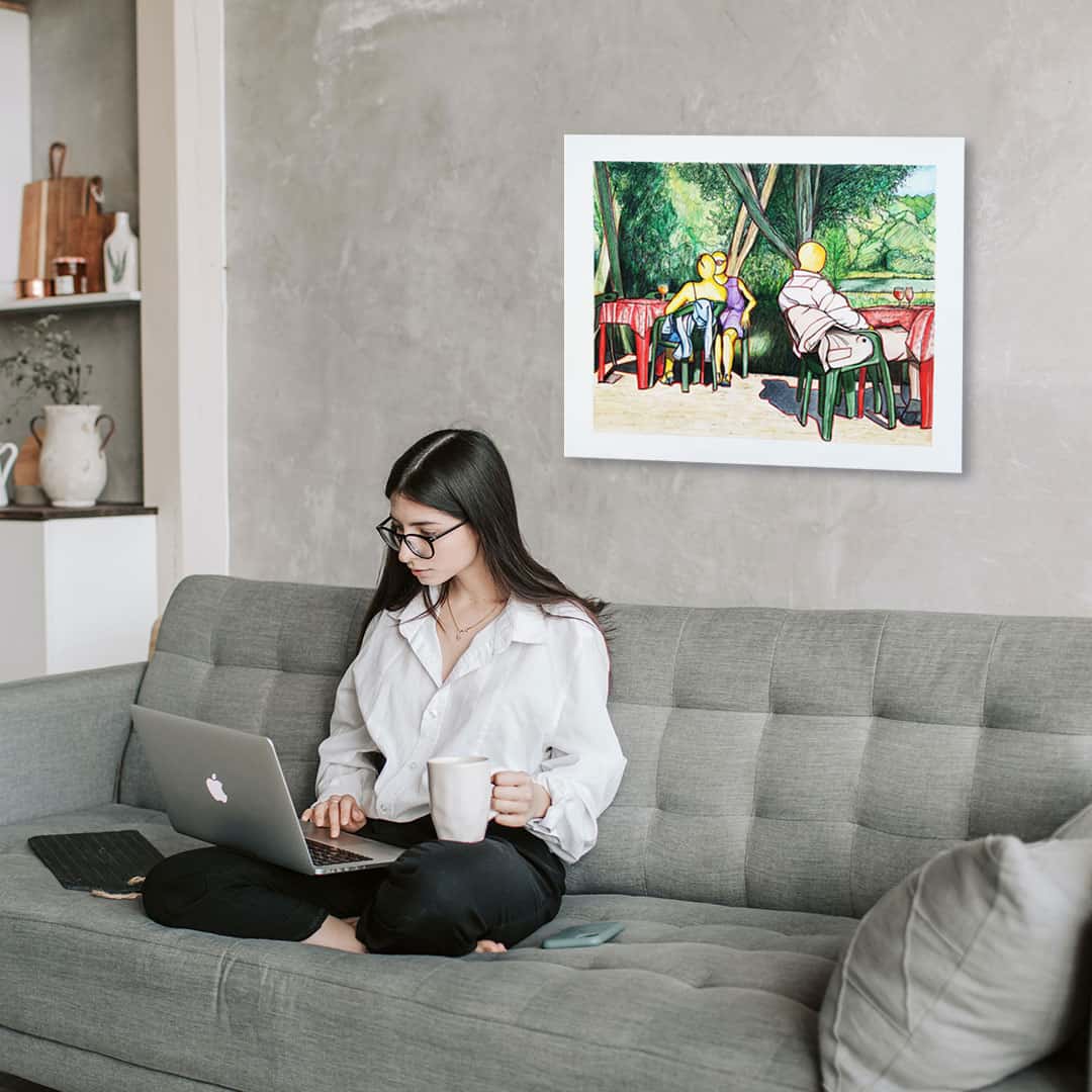 L'artiste Amimono présente toutes ses peintures