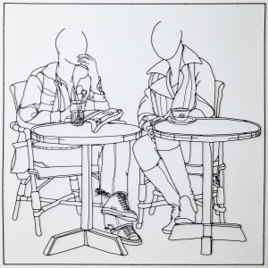 souvenirs de terrasse de femmes
