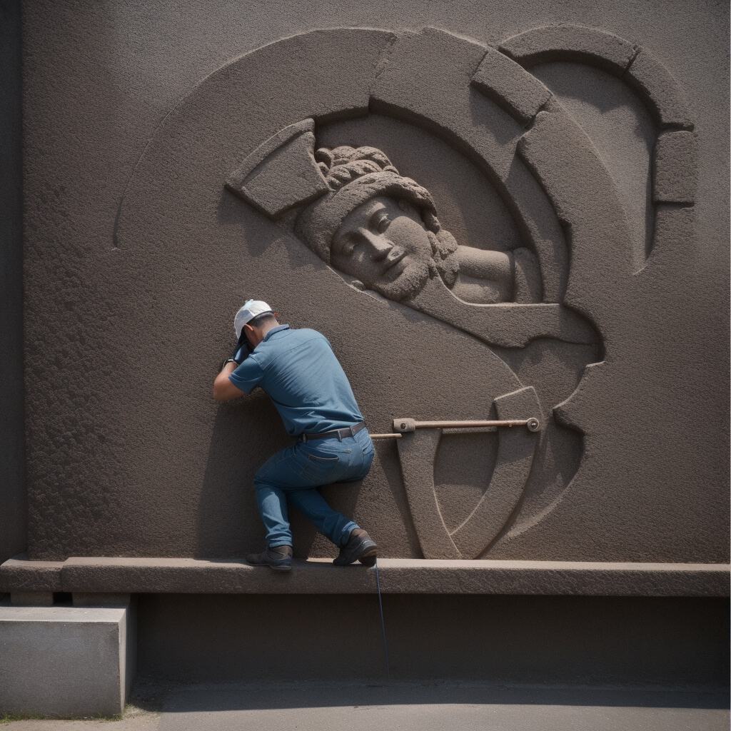amimono decoration sculpture murale 24 3 1